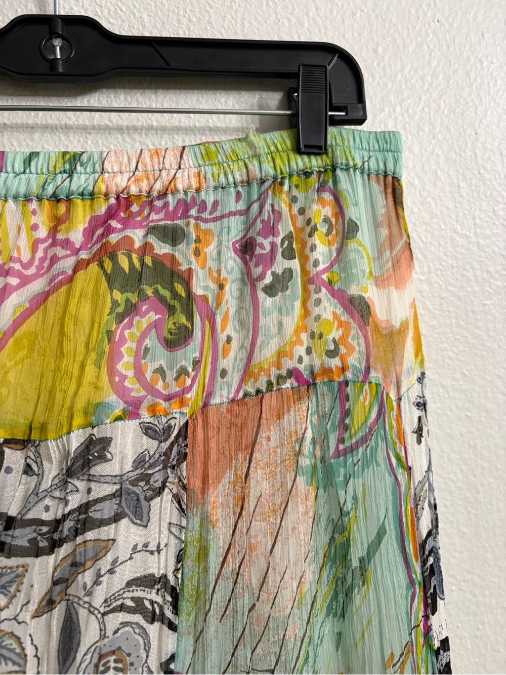 Anu By Natural Vintage Patchwork
Maxi Skirt L Scarf Flowy Boho - Picture 7 of 9